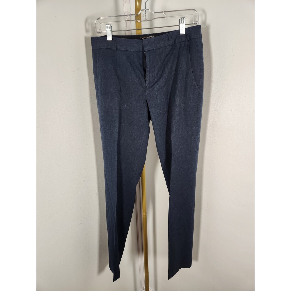 Banana‎ Republic Jackson Fit Navy Blue Trousers Size 4